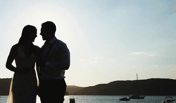 Matt Toomua Beautiful Picture With Wife Ellyse Perry